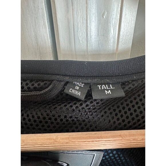 Joe Rocket Men's Mesh Padded Black Motorcycle Jacket Size M Tall - Picture 12 of 15